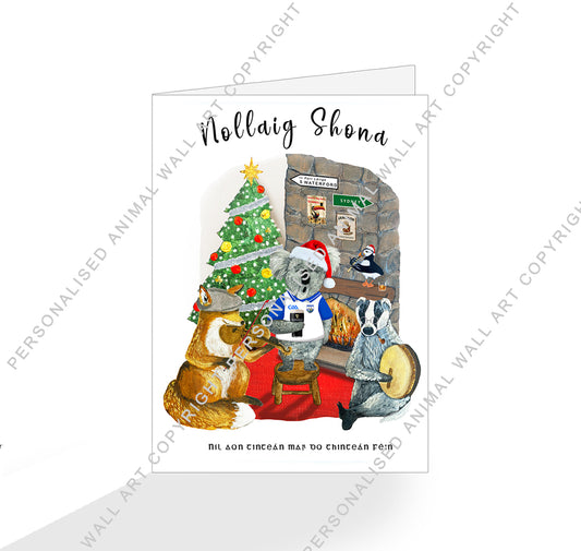 Trad Session Christmas Card (NEW)